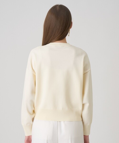 ANAYI（アナイ）の「ドット釦ブルゾン カーディガン（カーディガン/ボレロ・レディース・ブラウン/ブラック/アイボリー・38/36）」の7枚目の写真