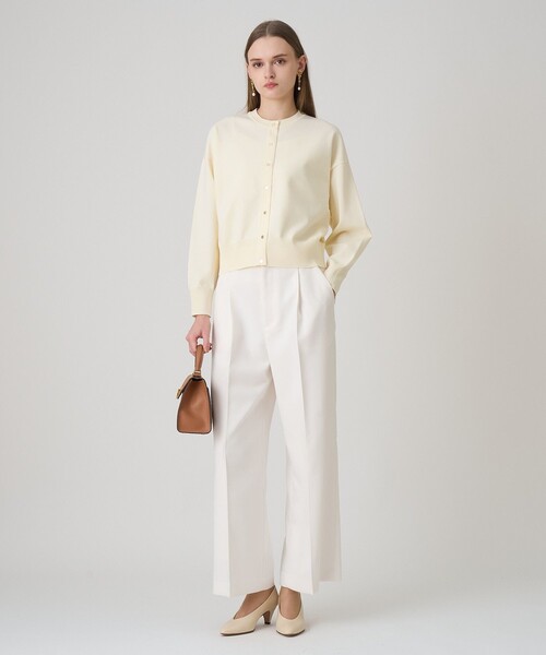 ANAYI（アナイ）の「ドット釦ブルゾン カーディガン（カーディガン/ボレロ・レディース・ブラウン/ブラック/アイボリー・38/36）」の10枚目の写真