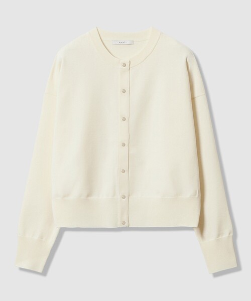 ANAYI（アナイ）の「ドット釦ブルゾン カーディガン（カーディガン/ボレロ・レディース・ブラウン/ブラック/アイボリー・38/36）」の19枚目の写真