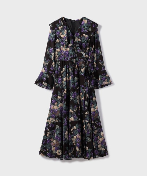 セール】ボタニカルベリープリントワンピース（ワンピース）｜GRACE