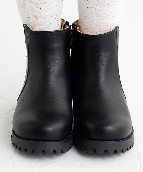 POMPKINS(ポプキンズ)の「【POMPKINS/ポプキンズ】サイドゴアブーツ(ブーツ・キッズ・ブラウン/ブラック・18cm/19cm/20cm/21cm/22cm/23cm)」の5枚目の写真