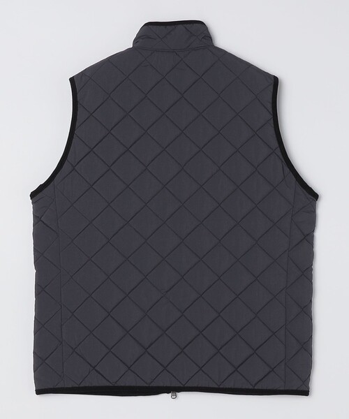 SHIPS（シップス）の「SHIPS:〈手洗い可能〉NETPLUS(R) キルティング スタンド ベスト（ベスト・メンズ・ブラック/チャコールグレー・SMALL/MEDIUM/LARGE/X-LARGE）」の15枚目の写真