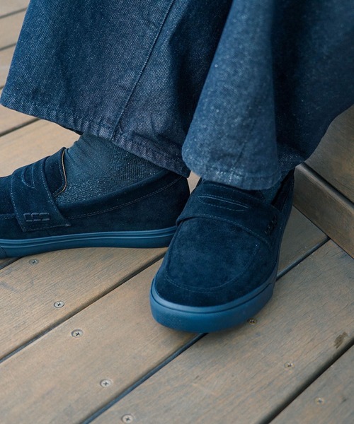 U.S. POLO ASSN.(ユーエスポロアッスン)の「【U.S. POLO ASSN./ユーエスポロアッスン】フェイクスウェードローファー(ローファー・メンズ・キャメル/ブラック・27cm/26.5cm/26cm/25.5cm/25cm)」の1枚目の写真