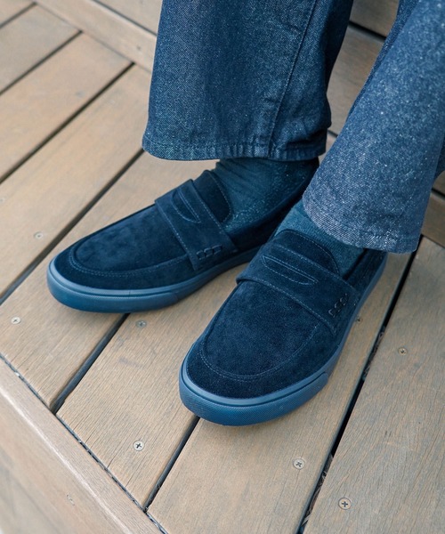 U.S. POLO ASSN.(ユーエスポロアッスン)の「【U.S. POLO ASSN./ユーエスポロアッスン】フェイクスウェードローファー(ローファー・メンズ・キャメル/ブラック・27cm/26.5cm/26cm/25.5cm/25cm)」の7枚目の写真