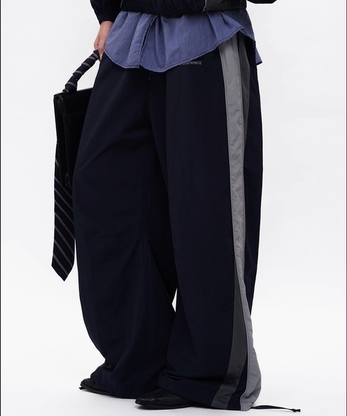 セール】ルーズフィット サイドメッシュ トラックパンツ XXK4375