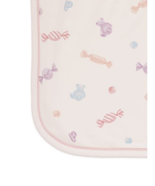 gelato pique(ジェラートピケ)の「【BABY】キャンディ柄ブランケット(その他ベビー用品・キッズ・グレー/ピンク・F)」の6枚目の写真