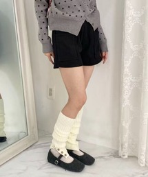 コーデュロイショートパンツ
