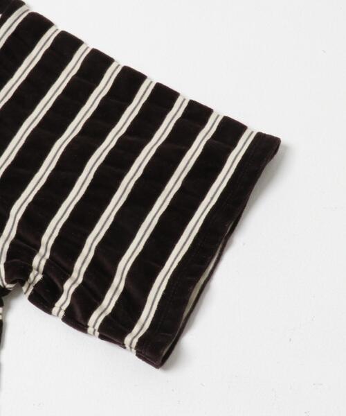 セール】ベロアボーダーカットソー（Tシャツ/カットソー）｜URBAN