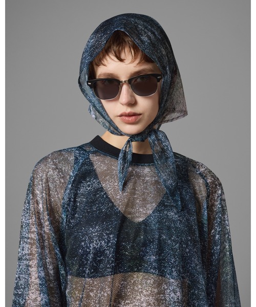 NON TOKYO（ノントーキョー）の「NON TOKYO/ノントーキョー/プリントメッシュプルオーバー＆スカーフ（Tシャツ/カットソー・レディース・その他/その他1・F）」の9枚目の写真