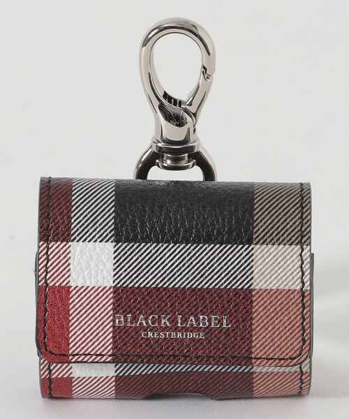 WEB限定】クレストブリッジチェックAir Pods Proケース（財布）｜BLACK