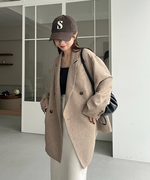 CAPRICIEUX LE'MAGE×nanacoコラボ】ツイードジャケット（テーラード