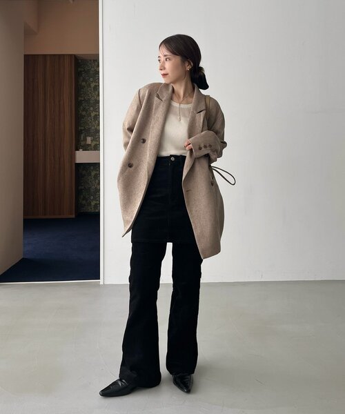 CAPRICIEUX LE'MAGE×nanacoコラボ】ツイードジャケット（テーラード