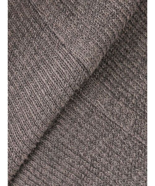 EVRIS（エヴリス）の「ワンポイントフロントジップポケットリブトップス（Tシャツ/カットソー・レディース・ブラック/グレー/レッド・FREE）」の9枚目の写真