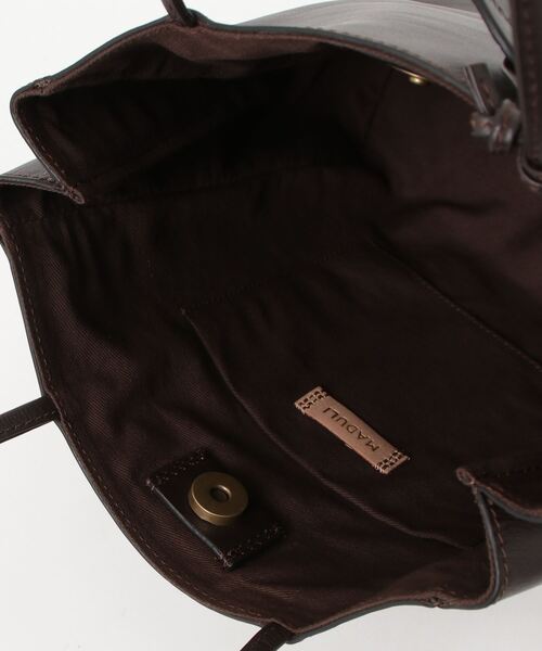 MADULI（マドゥリ）の「MADULI マドゥリ レザーペーパーバッグ(20539)（トートバッグ・メンズ・ブラック/ダークブラウン・FREE）」の15枚目の写真