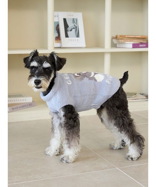 ジェラートピケ ベビモコシュナウザージャガードプルオーバー XL CAT&DOG】ベビモコシュナウザージャガードプルオーバー｜ジェラート