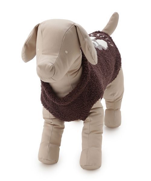 CAT&DOG】ベビモコシュナウザージャガードプルオーバー（ペットウェア