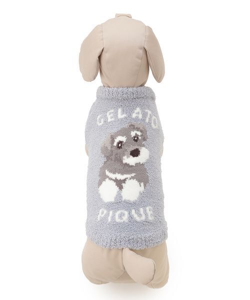 CAT&DOG】ベビモコシュナウザージャガードプルオーバー（ペットウェア