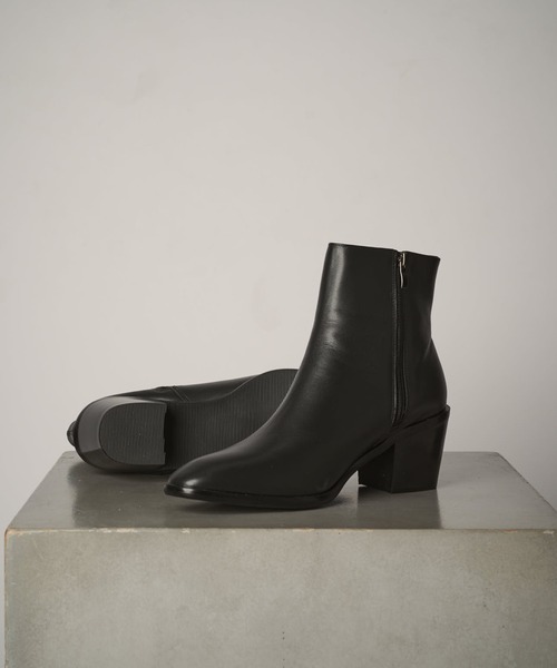 Lui's(ルイス)の「レザーヒールブーツ(ブーツ・メンズ・ブラック・40/42/41)」の6枚目の写真