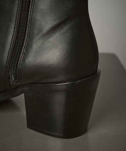 Lui's(ルイス)の「レザーヒールブーツ(ブーツ・メンズ・ブラック・40/42/41)」の8枚目の写真