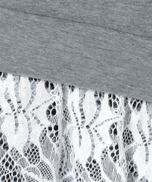 セール】レースレイヤードセットワンピース（ワンピース）｜NANO