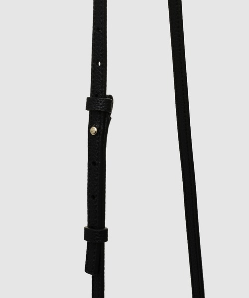 GANNI(ガニー)の「Hobo Mini Grained(ハンドバッグ・レディース・ブラック・ONESIZE)」の3枚目の写真