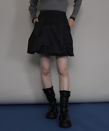 J by blue（ジェイバイブルー）の「ランダムタックバルーンミニスカート（スカート）」