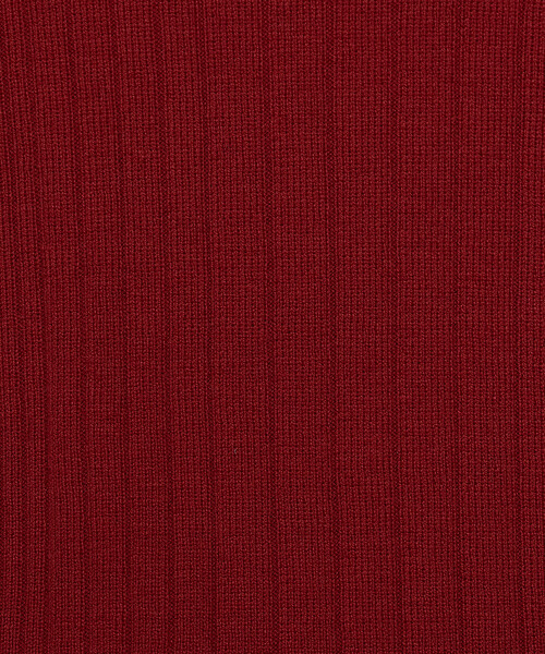 K.T KIYOKO TAKASE（キヨコタカセ）の「シルクコットン ベーシックニットプルオーバー（ニット/セーター・レディース・レッド/チャコール/ブルー・9号/11号）」の15枚目の写真