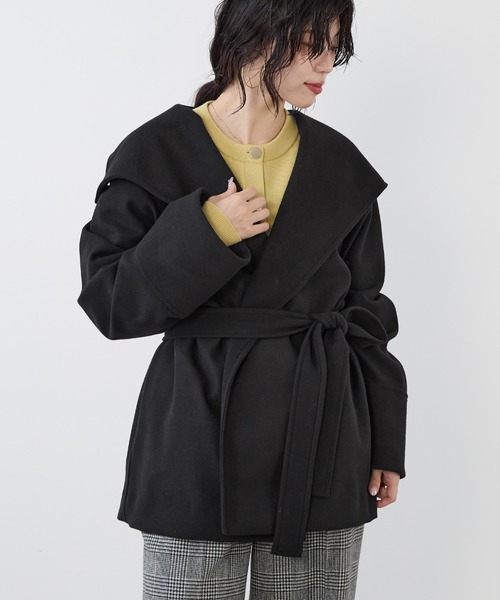 ショールカラーコート（その他アウター）｜MICA&DEAL（マイカ