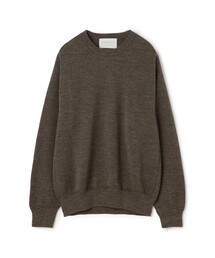 TOMORROWLAND tricot スーパーファインメリノウール クルーネックプル