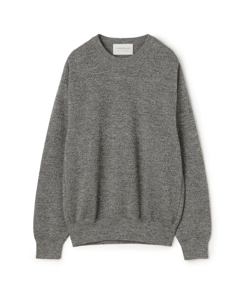 TOMMOROW LAND BACCA グレー フード付きニット セール】 ダブルフェイスフォックス フーデッドプルオーバー （ニット