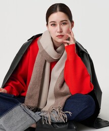 Eds Cashmere（イーディーエスカシミア）の「【別注】＜Eds Cashmere＞カシミヤ リバーシブル マフラー（マフラー）」
