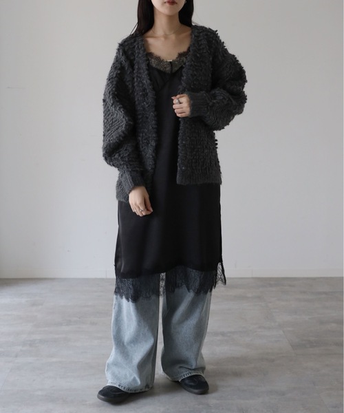 model：164cm. 着用サイズ：FREE