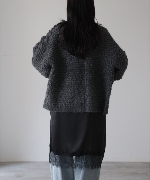 model：164cm. 着用サイズ：FREE
