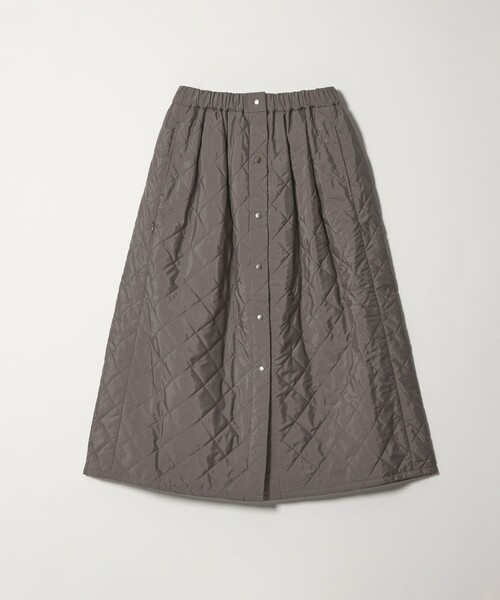 6（ロク）の「＜6(ROKU)＞キルティング スカート（スカート・レディース・ダークグレー/ライトブルー・36/38）」の7枚目の写真