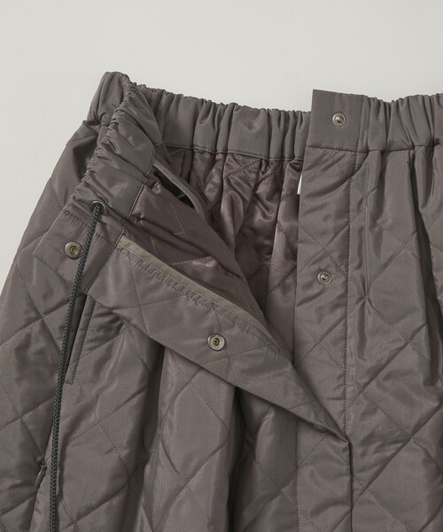 6（ロク）の「＜6(ROKU)＞キルティング スカート（スカート・レディース・ダークグレー/ライトブルー・36/38）」の10枚目の写真