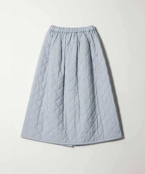 6（ロク）の「＜6(ROKU)＞キルティング スカート（スカート・レディース・ダークグレー/ライトブルー・36/38）」の12枚目の写真