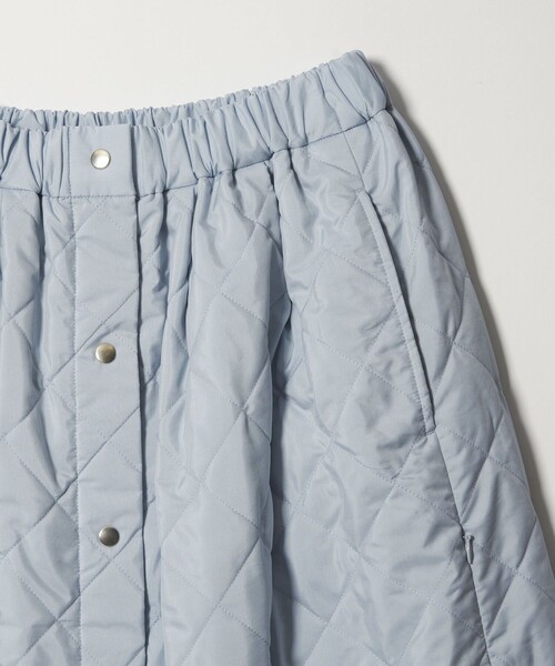 6（ロク）の「＜6(ROKU)＞キルティング スカート（スカート・レディース・ダークグレー/ライトブルー・36/38）」の13枚目の写真
