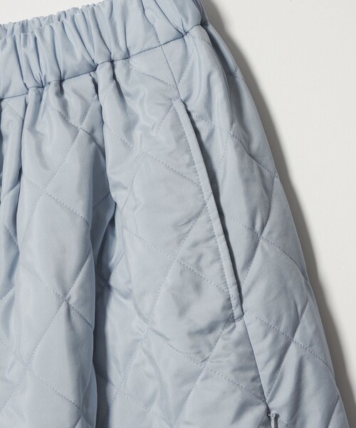 6（ロク）の「＜6(ROKU)＞キルティング スカート（スカート・レディース・ダークグレー/ライトブルー・36/38）」の14枚目の写真