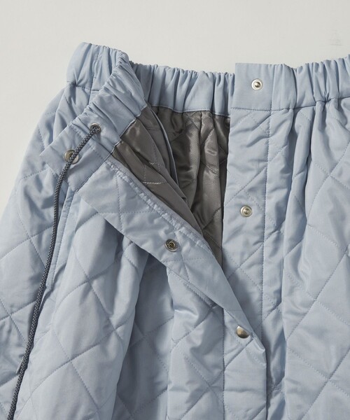 6（ロク）の「＜6(ROKU)＞キルティング スカート（スカート・レディース・ダークグレー/ライトブルー・36/38）」の16枚目の写真