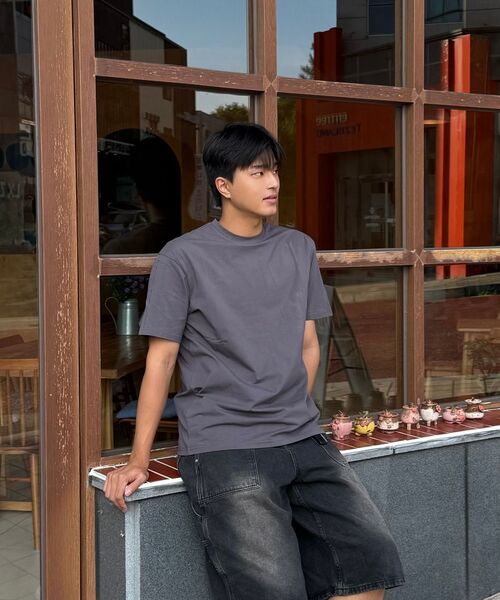 AGOD（エージーオーディー）の「カーペンター デニム バミューダショーツ [ダストブラック]（その他パンツ・レディース・その他・SMALL/MEDIUM/LARGE/X-LARGE）」の14枚目の写真