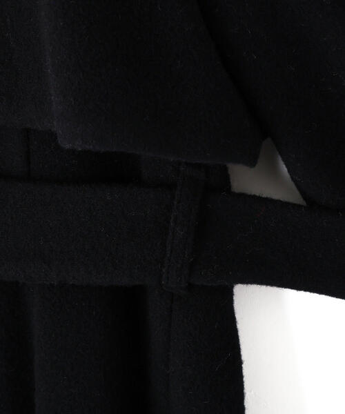 ◇ノーカラードレストレンチコート（ノーカラーコート）｜JILL by JILL