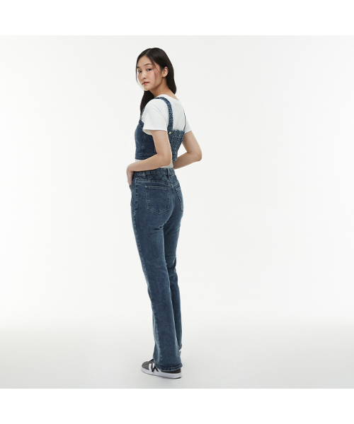 LAP（ラップ）の「ダイヤ刺繍前ポケットブーツカットデニムパンツ AQ1DP360（デニムパンツ・レディース・ダークブルー・MEDIUM/SMALL）」の5枚目の写真