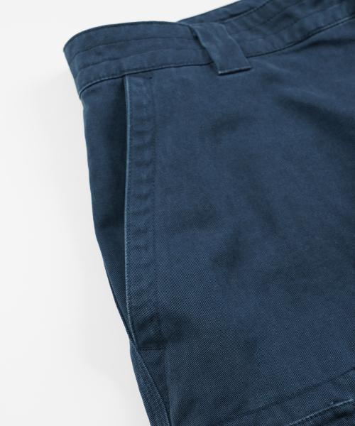 FRIZMWORKS(フリズムワークス)の「WASHED COTTON ZIP CARGO SHORTS _ NAVY(その他パンツ・メンズ・その他・LARGE/X-LARGE/SMALL/MEDIUM)」の5枚目の写真