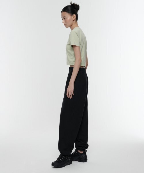 MUSINSA STANDARD WOMAN（ムシンサスタンダードウーマン）の「ウィメンズワイドスウェットパンツ[ブラック]（スウェットパンツ・レディース・その他・SMALL/MEDIUM/LARGE/X-SMALL）」の6枚目の写真