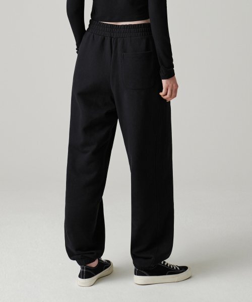 MUSINSA STANDARD WOMAN（ムシンサスタンダードウーマン）の「ウィメンズワイドスウェットパンツ[ブラック]（スウェットパンツ・レディース・その他・SMALL/MEDIUM/LARGE/X-SMALL）」の9枚目の写真