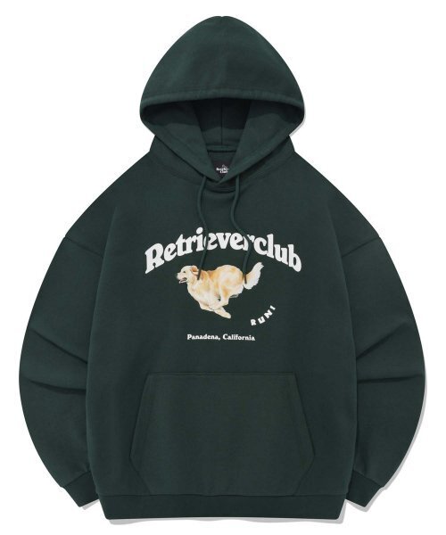 RUNNING RETRIEVER HOODIE [GREEN] — худи Running Retriever зеленый