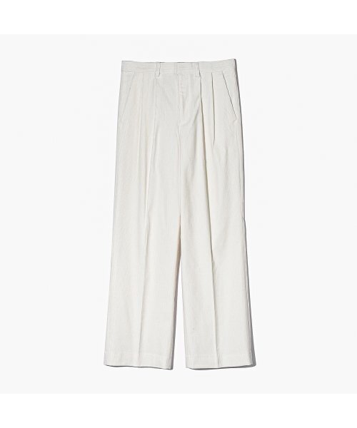 TRIP LE SENS(トリップ ル センス)の「FWコンフォートコーデュロイツーピンタックスラックス_ブラウン(スラックス・レディース・その他・SMALL/MEDIUM/LARGE)」の5枚目の写真