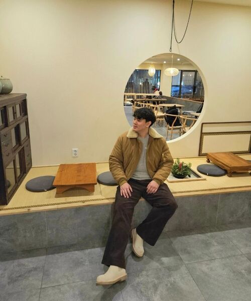 TRIP LE SENS(トリップ ル センス)の「FWコンフォートコーデュロイツーピンタックスラックス_ブラウン(スラックス・レディース・その他・SMALL/MEDIUM/LARGE)」の6枚目の写真