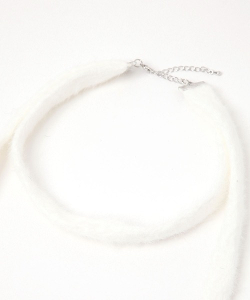 Heather（ヘザー）の「アソートチョーカー　608736（チョーカー・レディース・アイボリー/ブラック/ブラック系その他・ONE SIZE）」の4枚目の写真