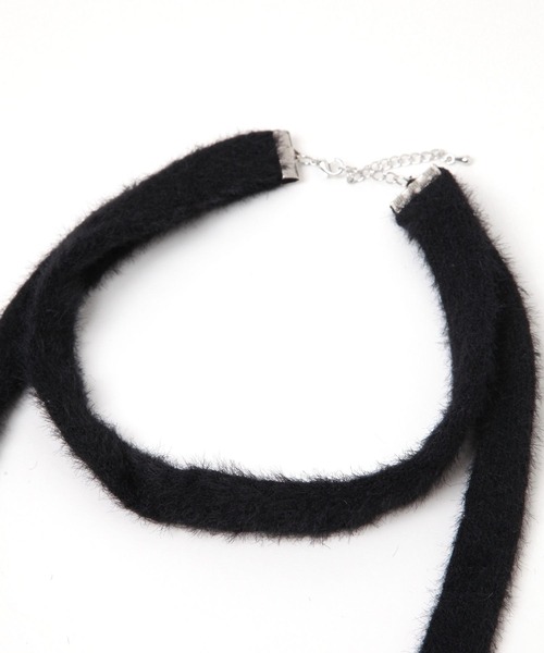 Heather（ヘザー）の「アソートチョーカー　608736（チョーカー・レディース・アイボリー/ブラック/ブラック系その他・ONE SIZE）」の5枚目の写真